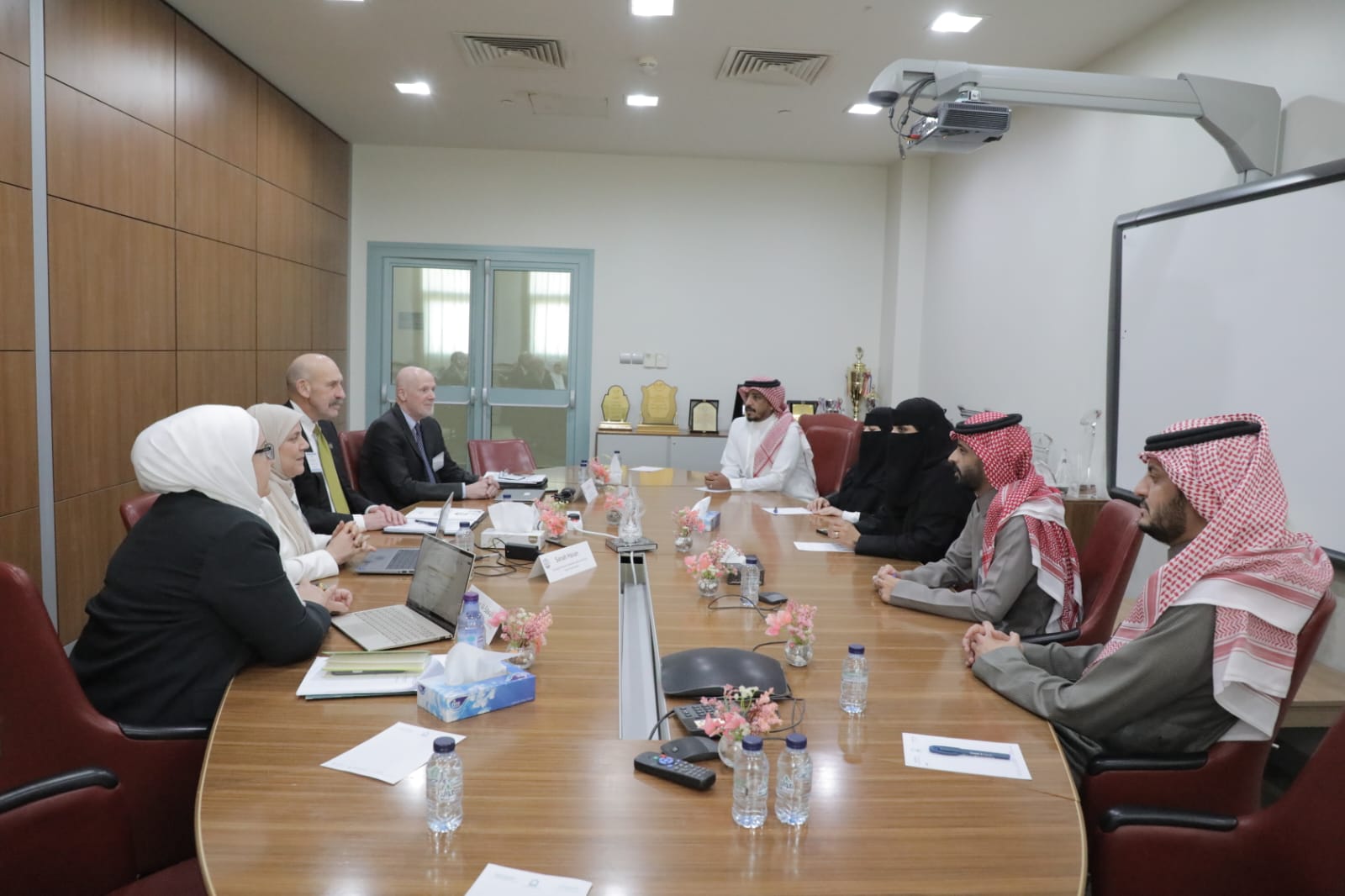 زيارة فريق الاعتماد الدولي التابع لمجلس التعليم الصيدلي الأمريكي