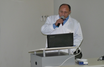 محاضرة بعنوان:  ( الانعاش القلبي الرئوي ) والتي ألقاها الدكتور/ جمال عبدالفتاح جبر