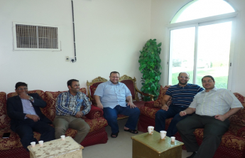أحتفال مجموعة من أعضاء هيئة التدريس بصدور قرار ترقياتهم