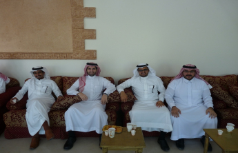 أحتفال مجموعة من أعضاء هيئة التدريس بصدور قرار ترقياتهم