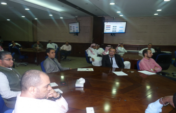 وكالة الجامعة للشؤون التعليمية والأكاديمية تعقد ورشة عمل بعنوان: ( صياغة نواتج التعلم للمقررات والبرامج الأكاديمية بالجامعة ) للكليات الصحية