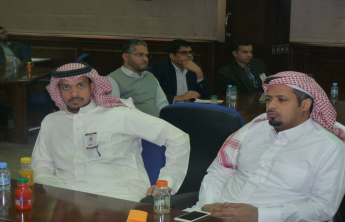 محاضرة الأستاذ الدكتور عبدالمنعم محمد سليمان والأستاذ مظفر عباس بعنوان: ( الامانة العلمية وكشف الاقتباس باستخدام برنامج  (iThenticate) )