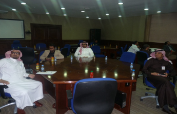 محاضرة الأستاذ الدكتور عبدالمنعم محمد سليمان والأستاذ مظفر عباس بعنوان: ( الامانة العلمية وكشف الاقتباس باستخدام برنامج  (iThenticate) )
