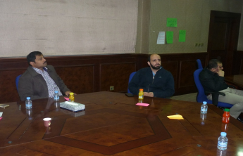 محاضرة الأستاذ الدكتور عبدالمنعم محمد سليمان والأستاذ مظفر عباس بعنوان: ( الامانة العلمية وكشف الاقتباس باستخدام برنامج  (iThenticate) )