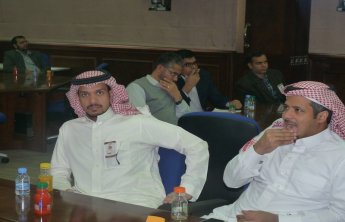محاضرة الأستاذ الدكتور عبدالمنعم محمد سليمان والأستاذ مظفر عباس بعنوان: ( الامانة العلمية وكشف الاقتباس باستخدام برنامج  (iThenticate) )