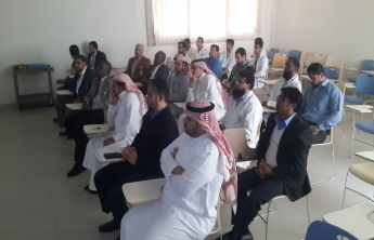 محاضرة الدكتور مايكل جوديولا بعنوان: ( التطبيقات الحديثة لجهاز مطياف الكتلة (  Orbitrap ) )