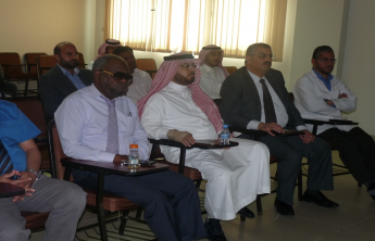محاضرة الدكتور محمد بن حامد القرني بعنوان: ( تصميم، واستخلاص مستقبلات القنابينويد الثانية المتواجدة في الانسان )