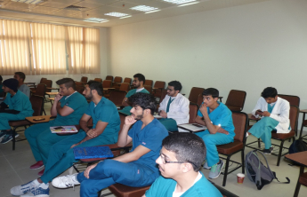 المجلس الطلابي بالكلية يقيم محاضرة عن الجهاز العصبي الذاتي