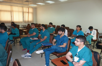 المجلس الطلابي بالكلية يقيم محاضرة عن الجهاز العصبي الذاتي