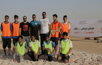 الصيدلة تحصد المركز الثانى على مستوى الجامعة في الكرة الطائرة الشاطئية