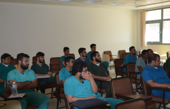 لجنة التدريب الصيفي الميداني تقيم محاضرات تعريفية بالتدريب