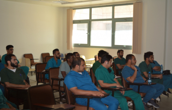 لجنة التدريب الصيفي الميداني تقيم محاضرات تعريفية بالتدريب