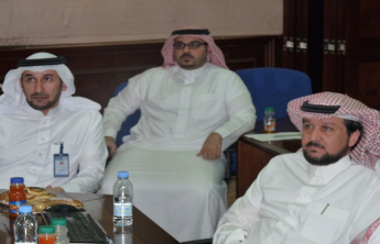 Presentation of the visit the Vice Dean for Graduate Studies and Scientific Research and team of the ‎University to Nottingham University in the United Kingdom