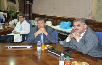 Presentation of the visit the Vice Dean for Graduate Studies and Scientific Research and team of the ‎University to Nottingham University in the United Kingdom