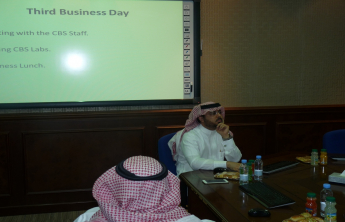 Presentation of the visit the Vice Dean for Graduate Studies and Scientific Research and team of the ‎University to Nottingham University in the United Kingdom