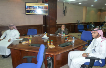 Presentation of the visit the Vice Dean for Graduate Studies and Scientific Research and team of the ‎University to Nottingham University in the United Kingdom