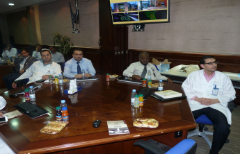 Presentation of the visit the Vice Dean for Graduate Studies and Scientific Research and team of the ‎University to Nottingham University in the United Kingdom