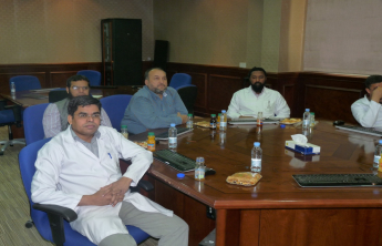 Presentation of the visit the Vice Dean for Graduate Studies and Scientific Research and team of the ‎University to Nottingham University in the United Kingdom