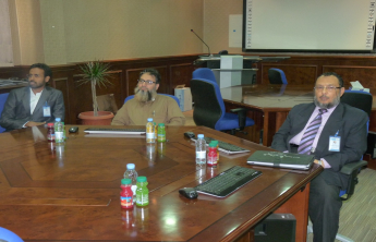 Presentation of the visit the Vice Dean for Graduate Studies and Scientific Research and team of the ‎University to Nottingham University in the United Kingdom