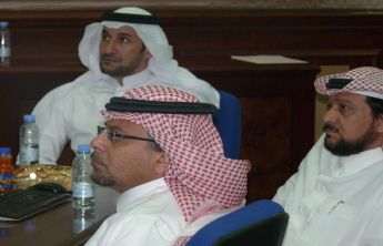 Presentation of the visit the Vice Dean for Graduate Studies and Scientific Research and team of the ‎University to Nottingham University in the United Kingdom
