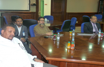 Presentation of the visit the Vice Dean for Graduate Studies and Scientific Research and team of the ‎University to Nottingham University in the United Kingdom