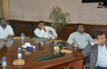 Presentation of the visit the Vice Dean for Graduate Studies and Scientific Research and team of the ‎University to Nottingham University in the United Kingdom