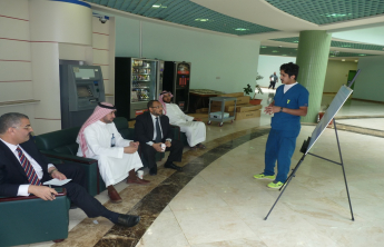 Graduation projects presentation for year 1435- 1436 by the students