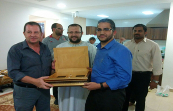 the Pharmacognosy department organize a bid farewell ceremony for His Excellency prof. Ahmed ‎Zaghloul