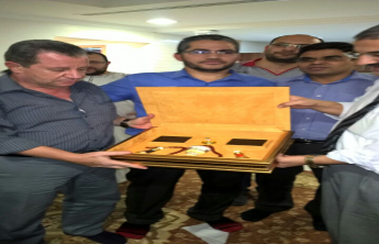 the Pharmacognosy department organize a bid farewell ceremony for His Excellency prof. Ahmed ‎Zaghloul