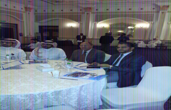 The presence of some faculty members in the seminar on modern methods to increase the effectiveness of screening pharmaceutical researchers set up byAl-Bahatha foundation for medical and scientific equipment