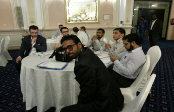 The presence of some faculty members in the seminar on modern methods to increase the effectiveness of screening pharmaceutical researchers set up byAl-Bahatha foundation for medical and scientific equipment