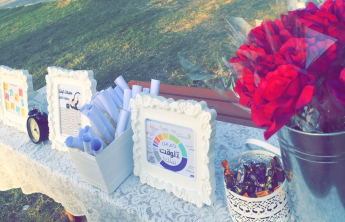 Pharmacy female students organize an activity (Time Management)