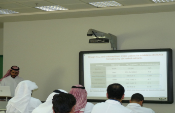 Lecture presented by Dr. Ahmed Albasam on The Effect of Herbal and Phytochemical Dietary Supplements on Drug-Metabolizing Enzyme Activity