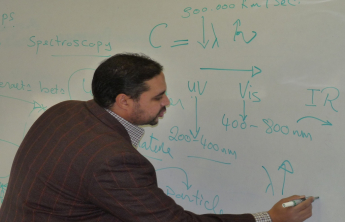 Lecture presented by Dr. Shareef Abdualgawad on Basic and Application of instrumental analysis for qualitative and quantitative determination of narcotics