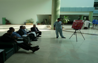 Discussion of the draft graduation projects for the students for the academic year 1436-1437h