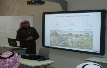 Lecture by Dr. Mohammed Kaissi entitled: (drug chemistry) for employees of the Anti-Narcotics Directorate