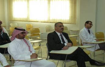 Lecture presented by Dr. Saad Al-Shahrani on  (the study of factors affecting the thermal melting process for the pharmaceutical production)