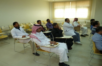 Lecture presented by Dr. Saad Al-Shahrani on  (the study of factors affecting the thermal melting process for the pharmaceutical production)