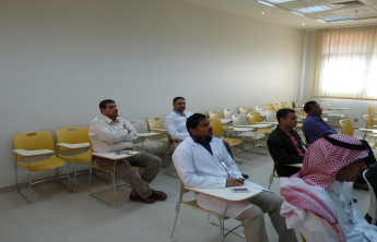Lecture presented by Dr. Saad Al-Shahrani on  (the study of factors affecting the thermal melting process for the pharmaceutical production)