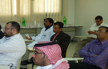 Lecture presented by Dr. Saad Al-Shahrani on  (the study of factors affecting the thermal melting process for the pharmaceutical production)