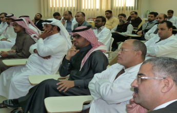 Lecture by Dr. Khalid Al Harthy on the (effects of benzo (a) pyrene and the inhibition of the CYP19A1B on the development of zebra fish)