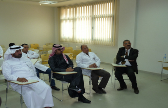 Lecture by Dr. Khalid Al Harthy on the (effects of benzo (a) pyrene and the inhibition of the CYP19A1B on the development of zebra fish)