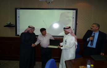 Companies; Innova, Avalon and Aljazeera awarded certificate of appreciation and trophies from the college of pharmacy  for training the students
