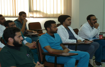 Lecture to participate in the seventh scientific conference for students