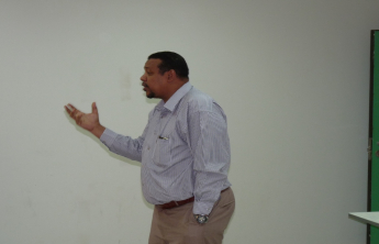 Lecture to participate in the seventh scientific conference for students