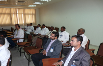  Processing a workshop to prepare for  external visit of the of the pharmacy program review within the accreditation developmental project