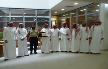Bid farewell to our colleague Mr. Nasser Bin Abdullah Al Mousa manager of the college.