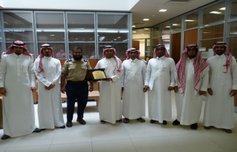 Bid farewell to our colleague Mr. Nasser Bin Abdullah Al Mousa manager of the college.