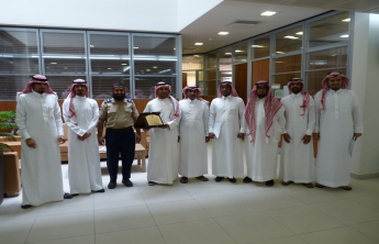 Bid farewell to our colleague Mr. Nasser Bin Abdullah Al Mousa manager of the college.