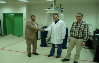 Run a nuclear magnetic resonance (NMR) with the latest versions of drivers by the company &quot;Bruker&quot;